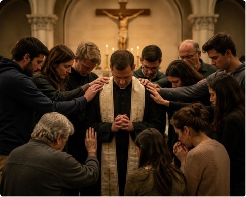 ppl praying
